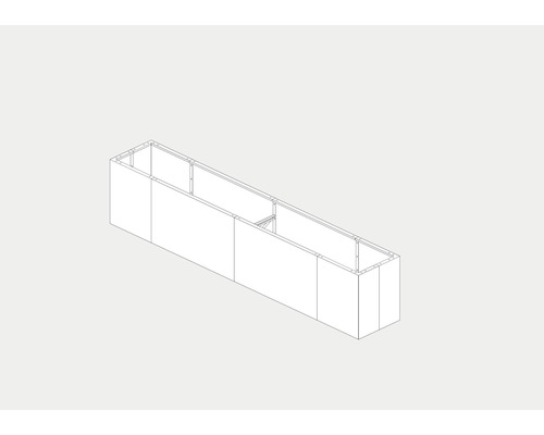 Schets van een plantenbak