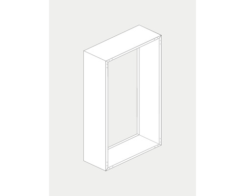 Kastframe zonder achterwand