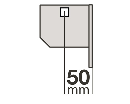 Technische tekening: 50 millimeter