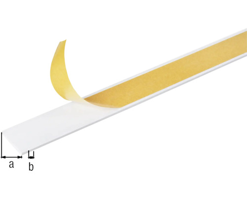 Zelfklevende plint met beschermfolie