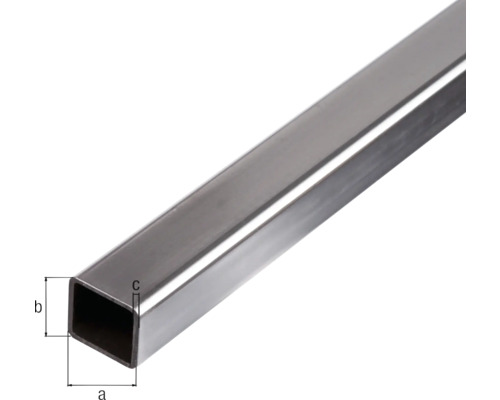 Rechthoekige metalen buis