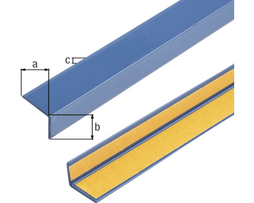 Hoekprofiel met plakstrip