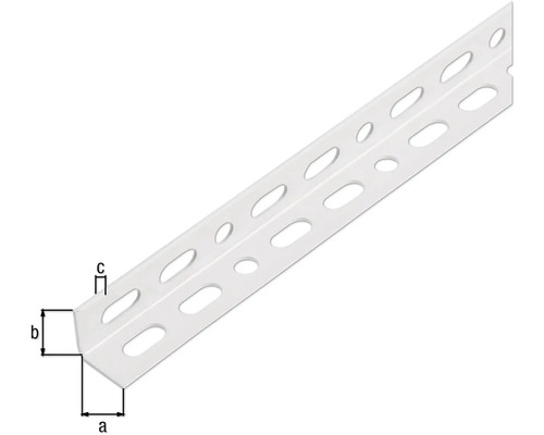 Hoekprofiel voor het bevestigen en stabiliseren van constructies