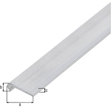 Aluminium hoekprofiel met maatvoering