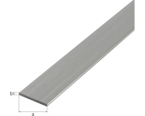Plat staal met afmetingen