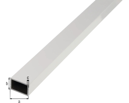 Aluminium rechthoekige buis met afmetingen