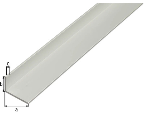 Kunststof hoekprofiel met maatvoering