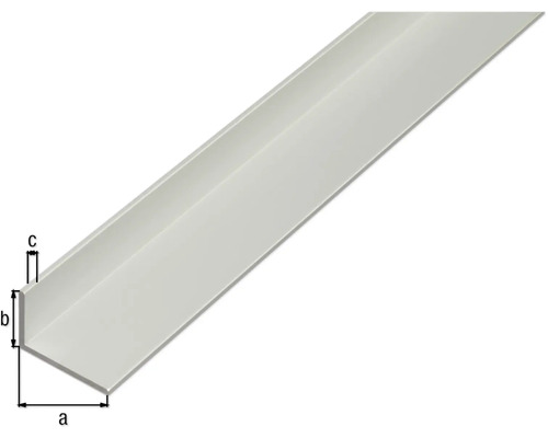 Hoekprofiel met maatvoering