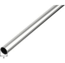 Metalen buis met wanddikte aanduiding