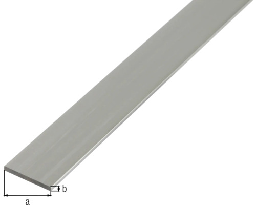 Aluminium platstaf