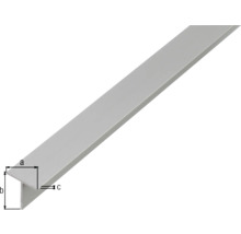 Aluminium T-profiel met afmetingen