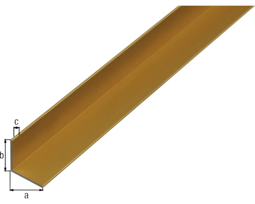 L-profiel voor constructie en vormgeving.