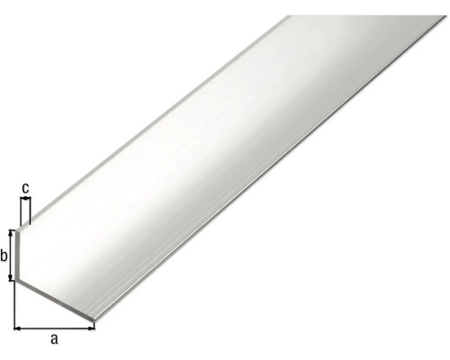 Aluminium hoekprofiel met afmetingen