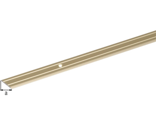 Metalen trapprofiel met boorgat