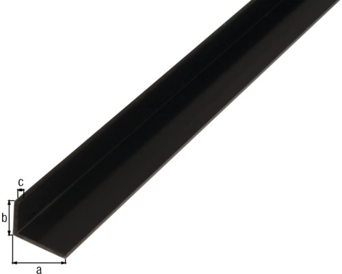 Hoekprofiel van metaal met maatvoering