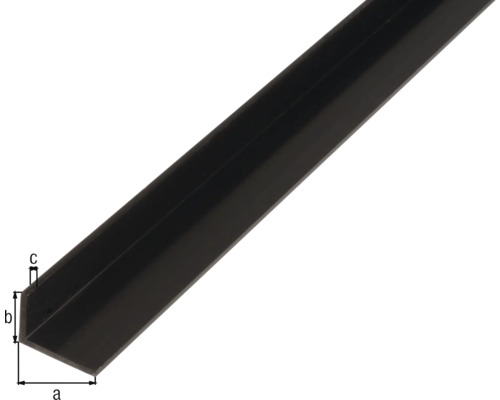 Hoekprofiel van kunststof