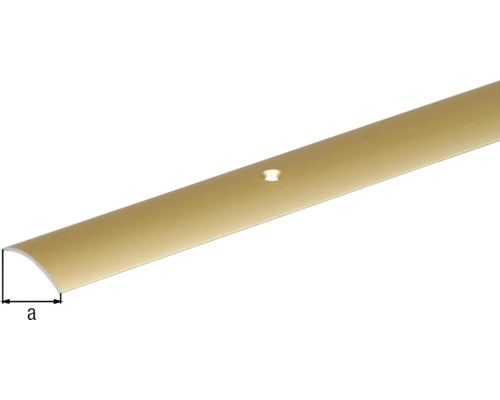 Metalen overgangsprofiel met gat