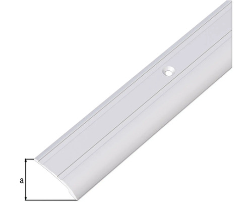 Trapkantprofiel van kunststof met schroefgat