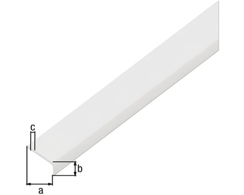 Kunststof plint met afmetingen