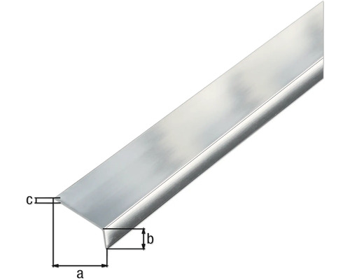 Aluminium randbeschermingsprofiel met maatvoering