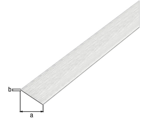 Aluminium hoekprofiel met maatvoering