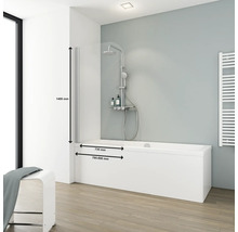 SCHULTE Badwand Comfort 80x140 cm aluminium-thumb-3