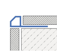 Dural Afsluitprofiel Duraplus Diamond zwart 300 x 11 mm