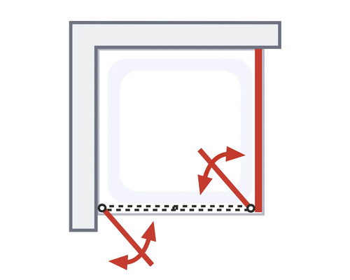 Illustratie van een rolluik met pijlen om de bediening weer te geven