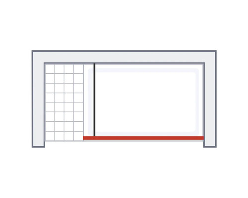 Schuifdeursysteem met rasterinzet