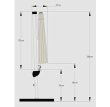 SOLUNA Zweefparasol Orléans met kruisvoetstandaard ecru Ø 300 cm-thumb-17 SOLUNA Zweefparasol Orléans met kruisvoetstandaard ecru Ø 300 cm-thumb-17