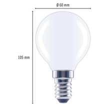 FLAIR LED lamp E27/7,5W A60 warmwit mat