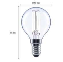 FLAIR LED lamp E14/4W G45 neutraalwit helder