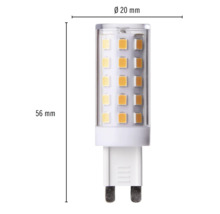 FLAIR LED-lamp G9/4,2W neutraalwit
