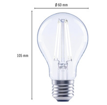 FLAIR LED lamp E27/6,5W A60 neutraalwit helder