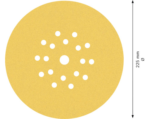 Schuurschijf, diameter 225 mm