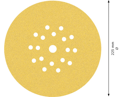 Schuurschijf, diameter 225 mm