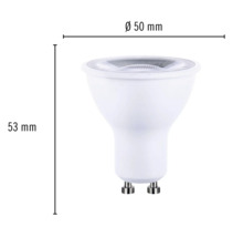 FLAIR LED lamp GU10/7,5W reflectorvorm warmwit