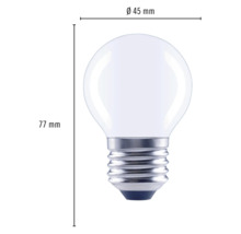 FLAIR LED lamp E27/4W G45 warmwit mat