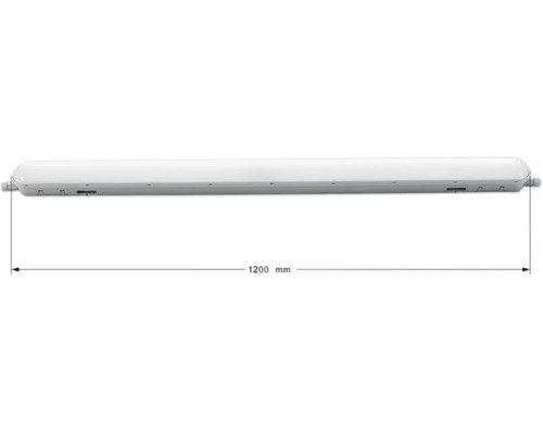 Vochtbestendige lamp, lengte 1200 mm