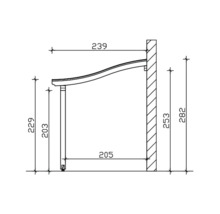 SKAN HOLZ Terrasoverkapping Venezia eiken 434x239 cm-thumb-7