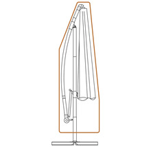 Beschermhoes voor een parasol