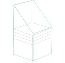 Schema van een modulair stellingsysteem