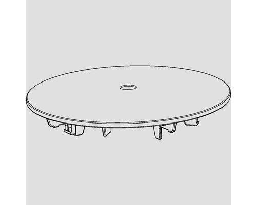 Rond tafelblad met gat voor parasol