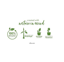 100 procent gerecycled symbool
